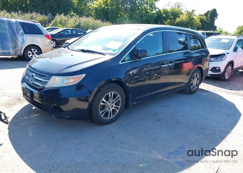 2011 Honda Odyssey Ex-L z USA, uszkodzony, nr VIN 5FNRL5H68BB038228